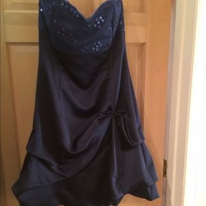 CW design strapless dress