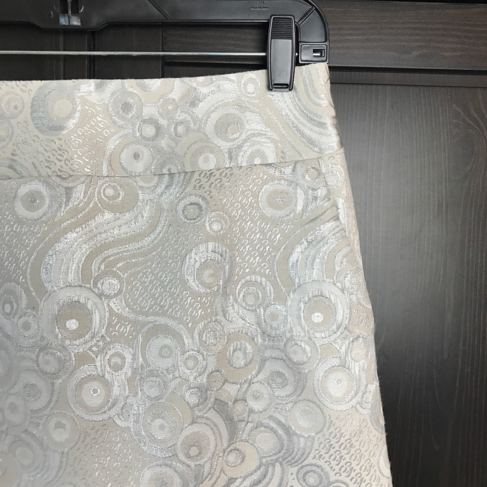  Banana Republic Metallic Mini Skirt - Picture 2 of 4