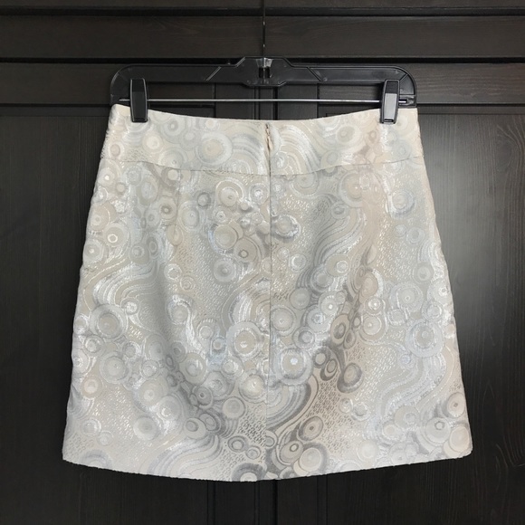  Banana Republic Metallic Mini Skirt - Picture 3 of 4