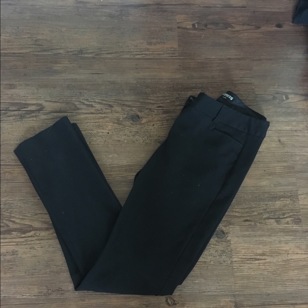 Black express work trousers
