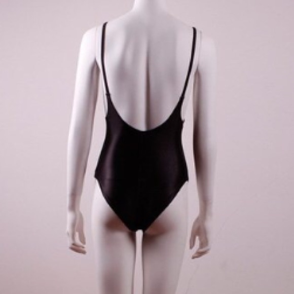NWOT Black and White IDFWU Swimsuit - Picture 4 of 5