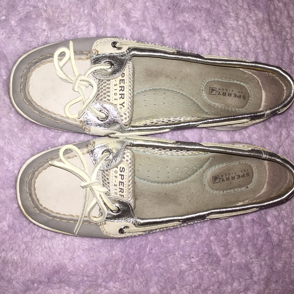 Sperry Top Sider Metallic Boat Shoes
