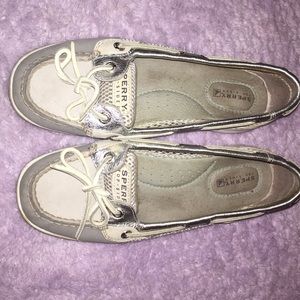 Sperry Top Sider Metallic Boat Shoes