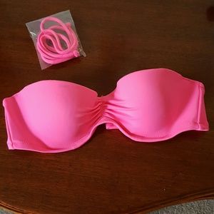 Hot pink VS swim top