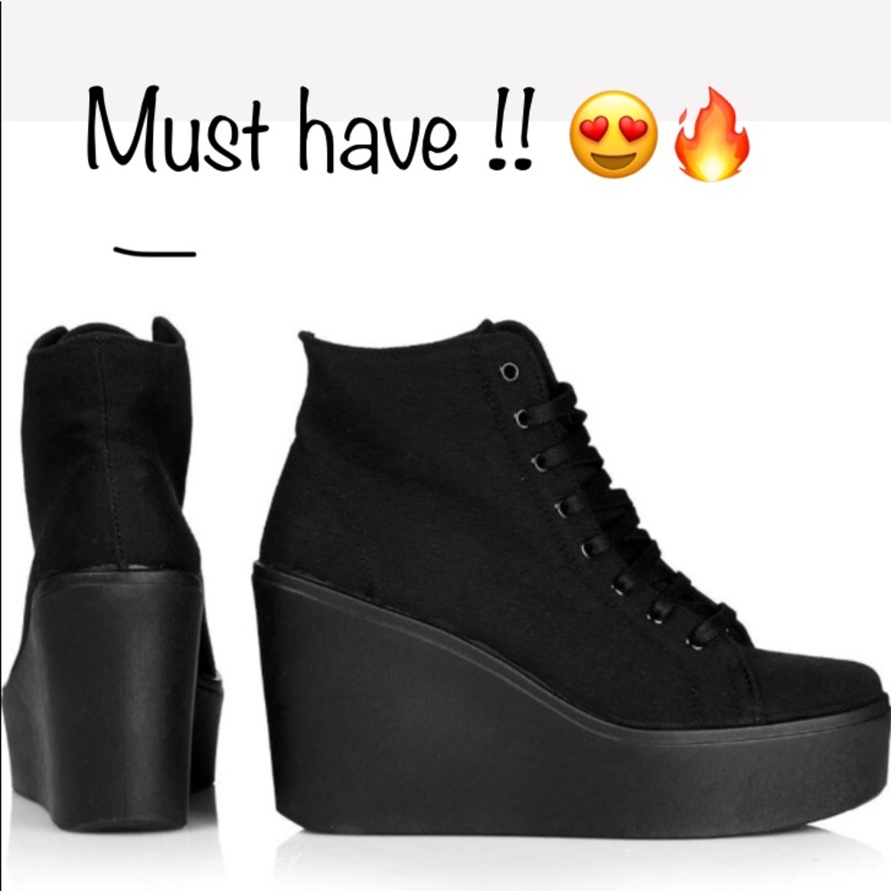 😎🔥Top shop lace up wedges🌴