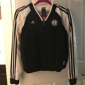 Brooklyn Nets genuine Adidas NBA jacket, worn once