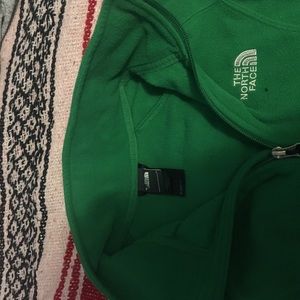 Green North Face Fleece