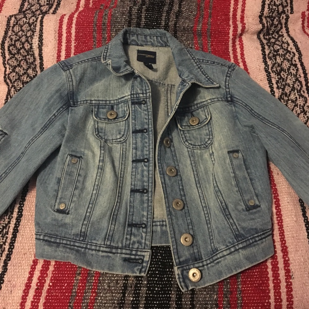 Highway Jeans Cropped Jean Jacket