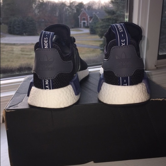 NMD_R1 Black/Blue - Picture 4 of 4