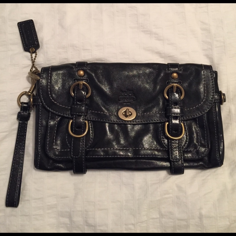 Coach Leather Clutch