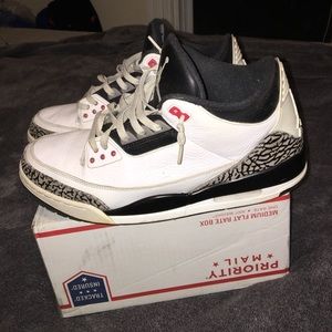 Jordan "infrared" 3s size 13