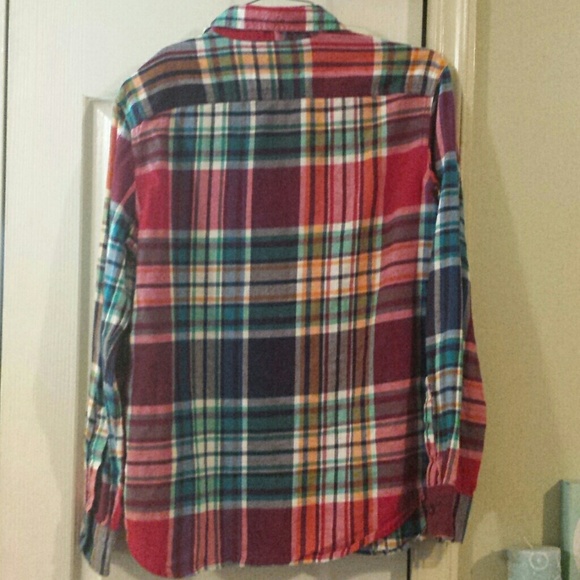 *Traded* American Eagle Plaid Flannel Shirt - Picture 5 of 6