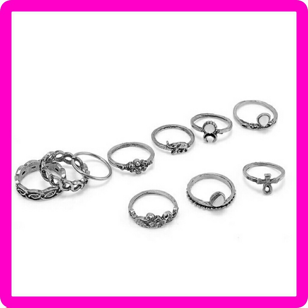 ● 💟ONLY ONE SET LEFT 💟●FASHION KNUCKLE RINGS - Picture 3 of 3