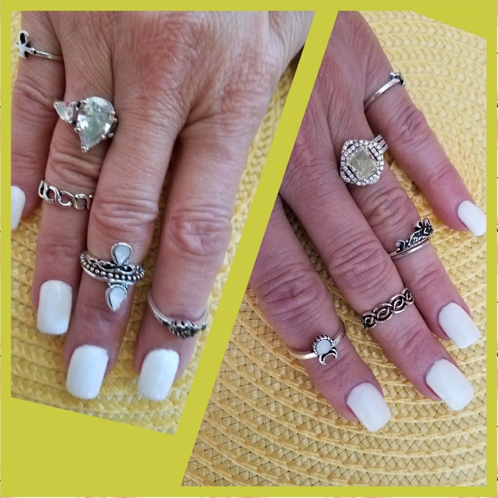 ● 💟ONLY ONE SET LEFT 💟●FASHION KNUCKLE RINGS - Picture 2 of 3
