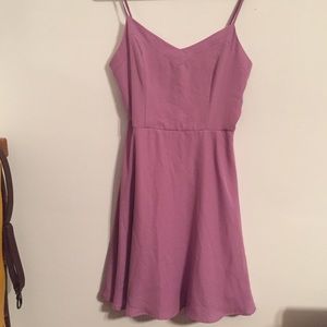 Anthropology Purple Lavender  Pink Dress by Everly