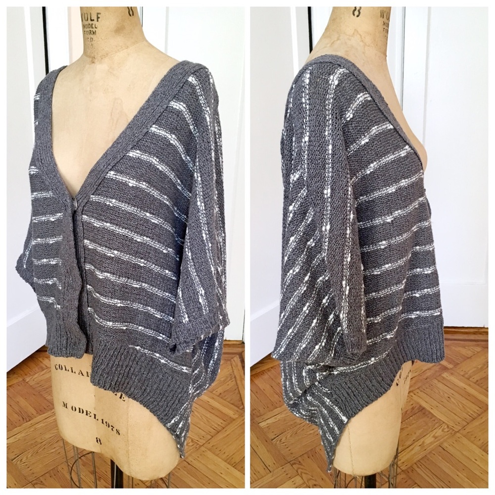 🆕Free People oversize high low slouchy  cardigan