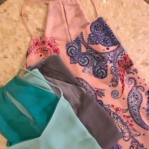 Bundle of 3 Express Reversible Barcelona Camis