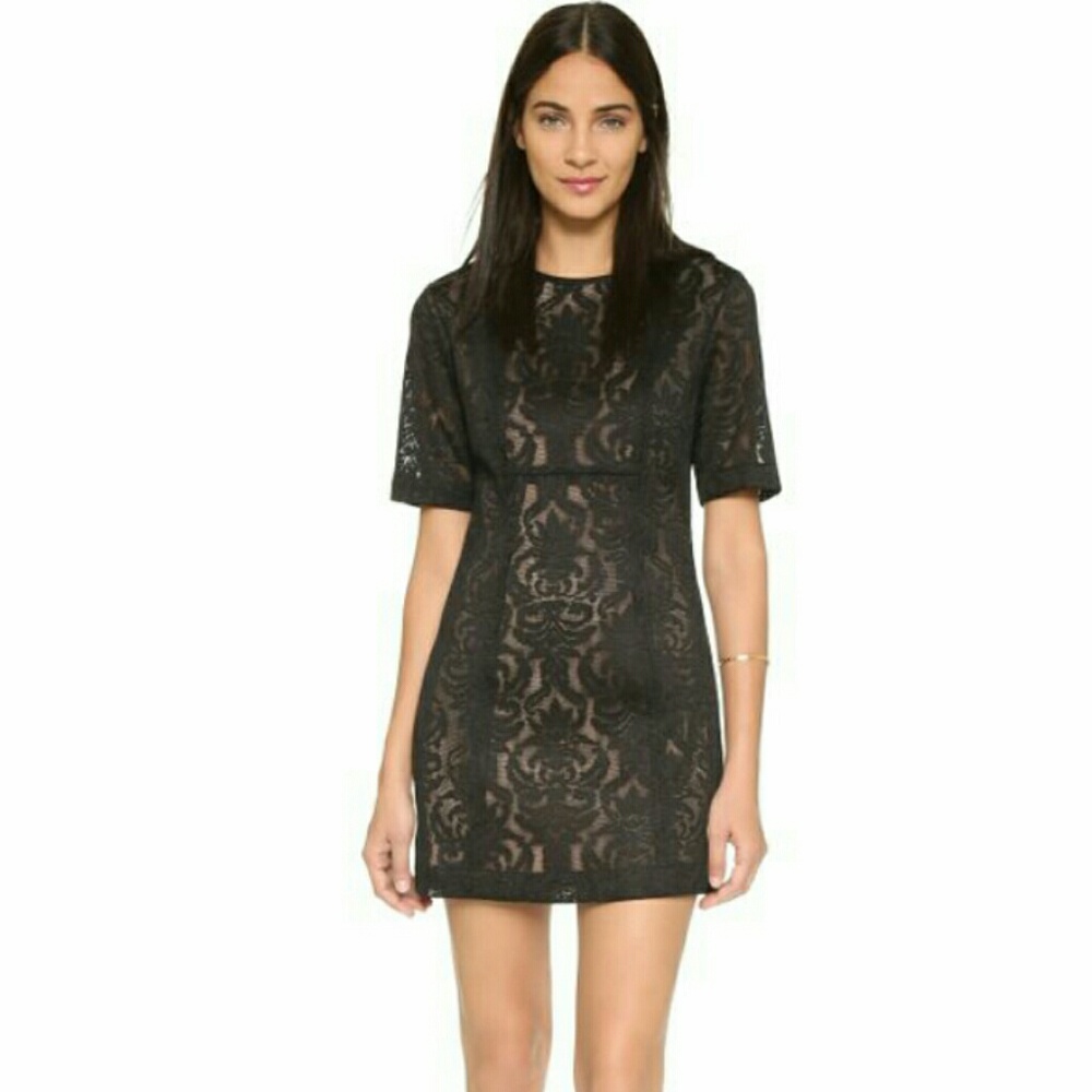 BCBG MAXAZRIA "CEARA" black dress size 2