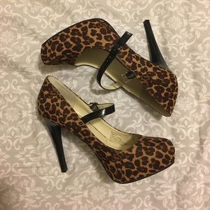 BCBG Cheetah Print Pumps