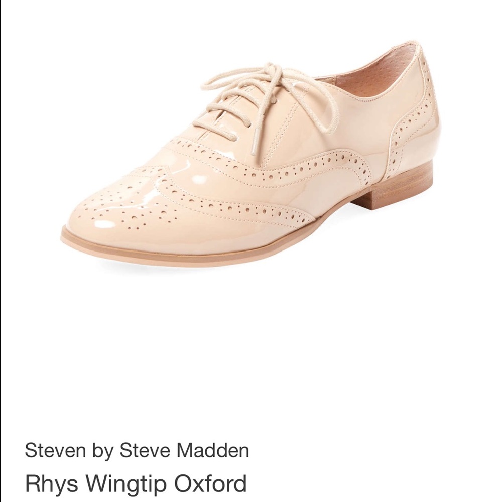 Steve Madden Nude Oxfords