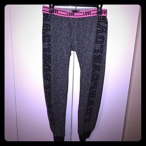 Marble gray sweatpants