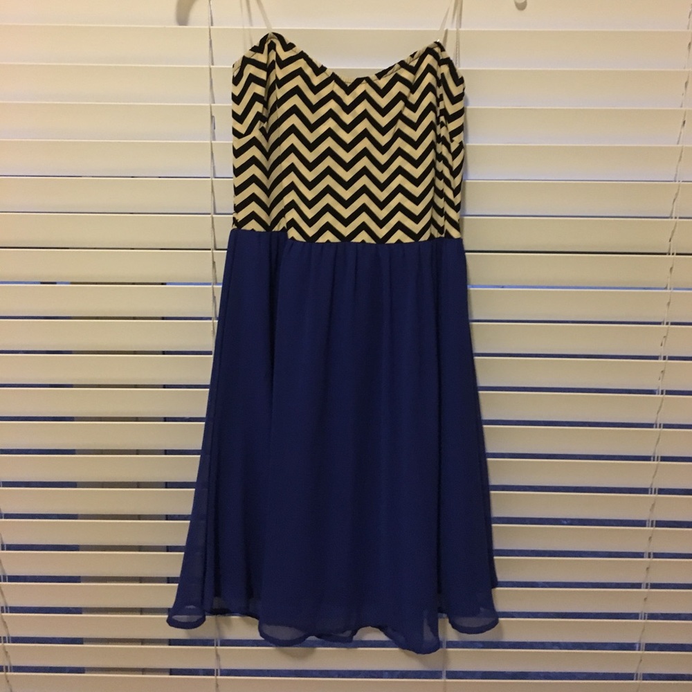 Strapless party dress