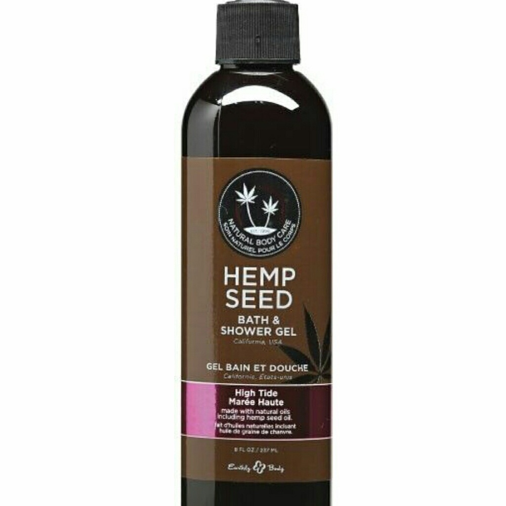 Earthly Body hemp seed Bath & shower gel high tide