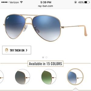 Ray ban aviators