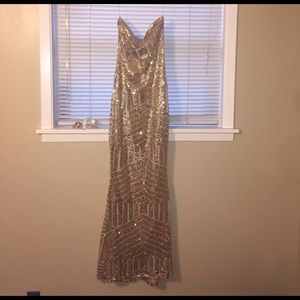 Gold Formal Gown