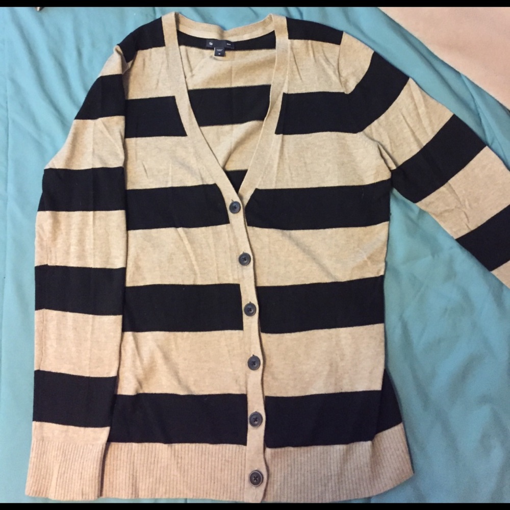 Striped Cardigan