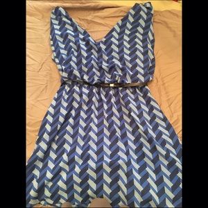 Candies Chevron Print dress