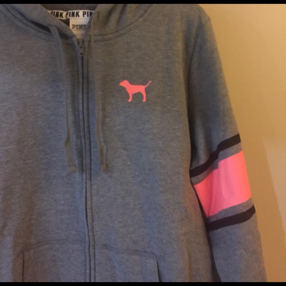 Pink Perfect full zip Hoodie - Picture 3 of 3