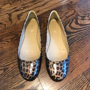 J.Crew Leopard Flats