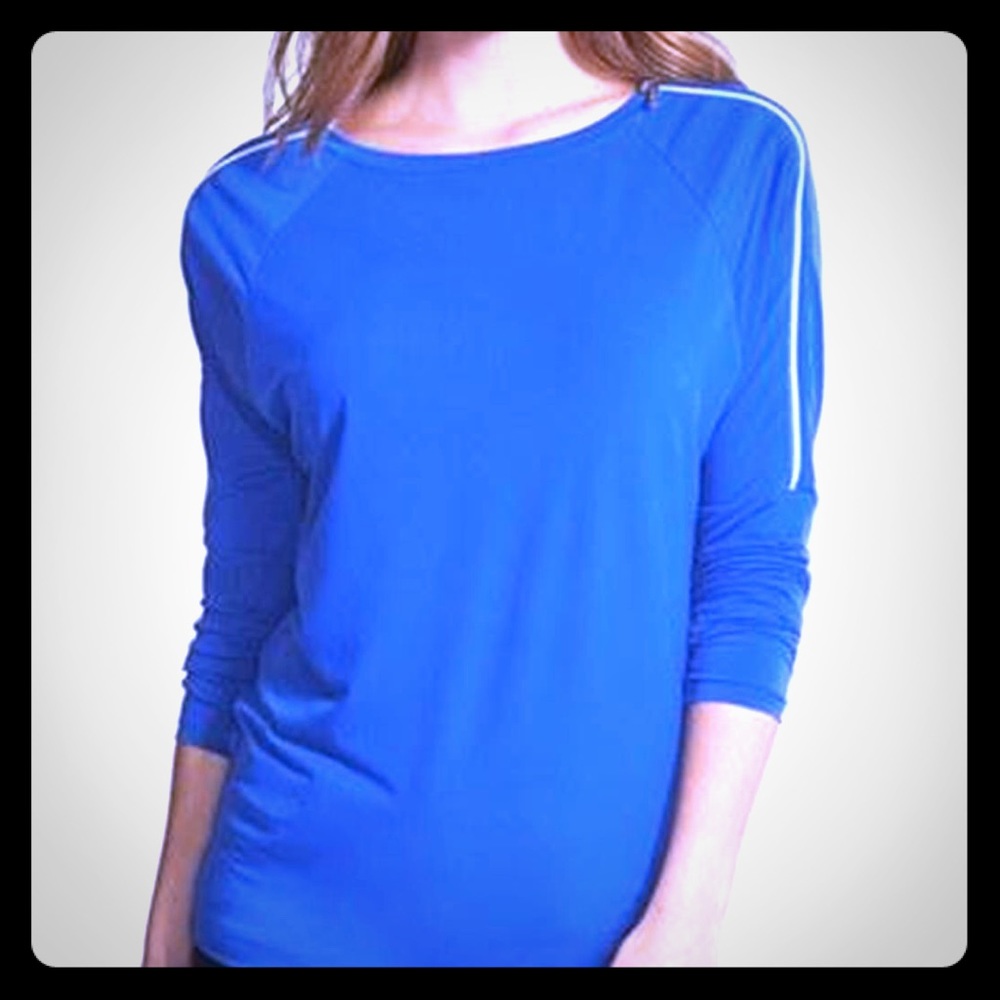 NWT MICHAEL KORS ZIP RAGLAN TOP