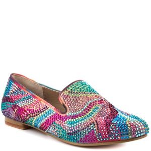 Steve Madden Rare Conncord Rainbow Flats