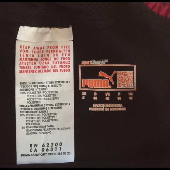 Pink Puma skirt with underlying compression shorts - Picture 2 of 3