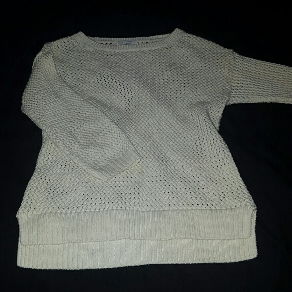 j. crew crew cuts open hole sweater