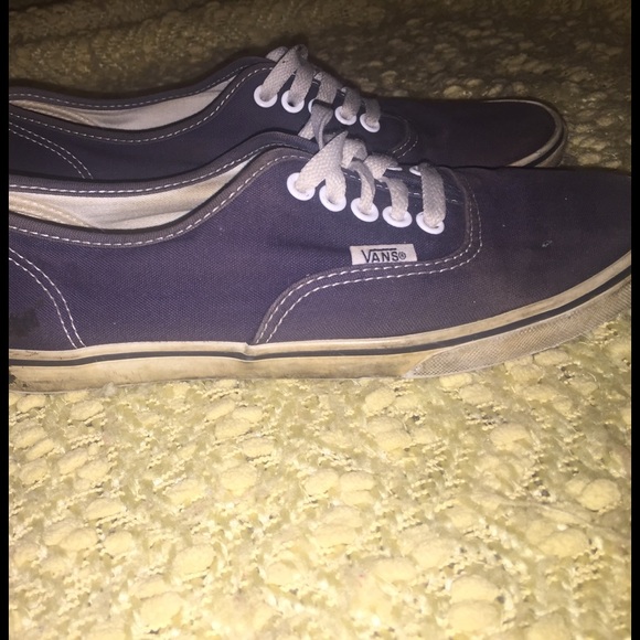 navy blue vans - Picture 2 of 6