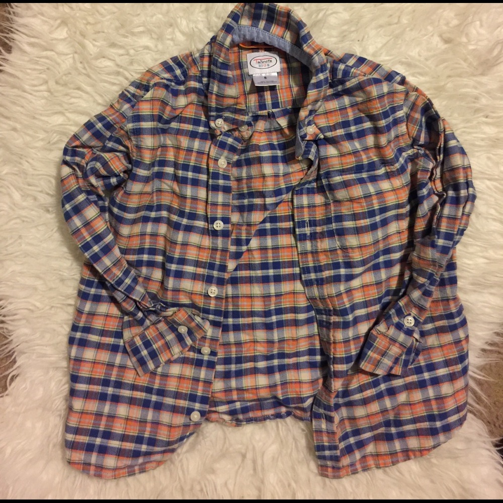 Boys button down top