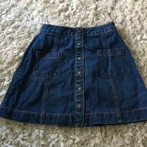 Forever 21 Jean Skirt