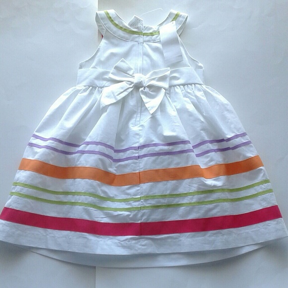 Pretty posies ribbon flower dress - Picture 2 of 3