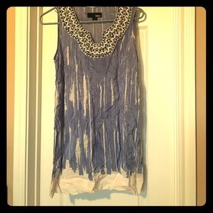 Summer tunic with beading