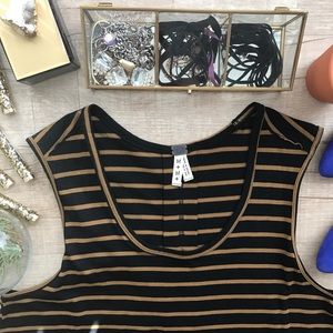 We The Free Stripe Me Down Tunic Tee