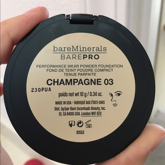 bareminerals barepro champagne