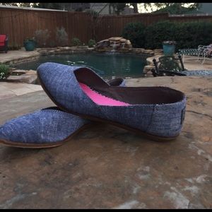 Jutti blue denim flats