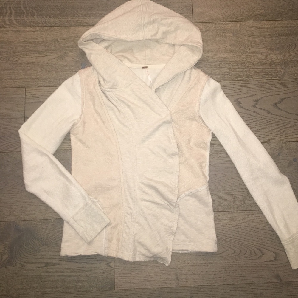 Free People Button Up Sweater