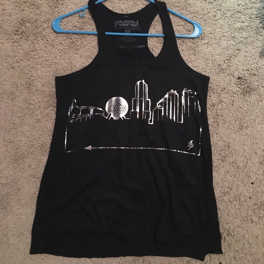 Skyline of Orlando Florida tank