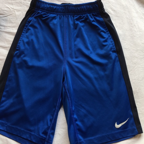 Nike Boy/'s Youth Basketball Athletic Shorts Blue Size S NWT