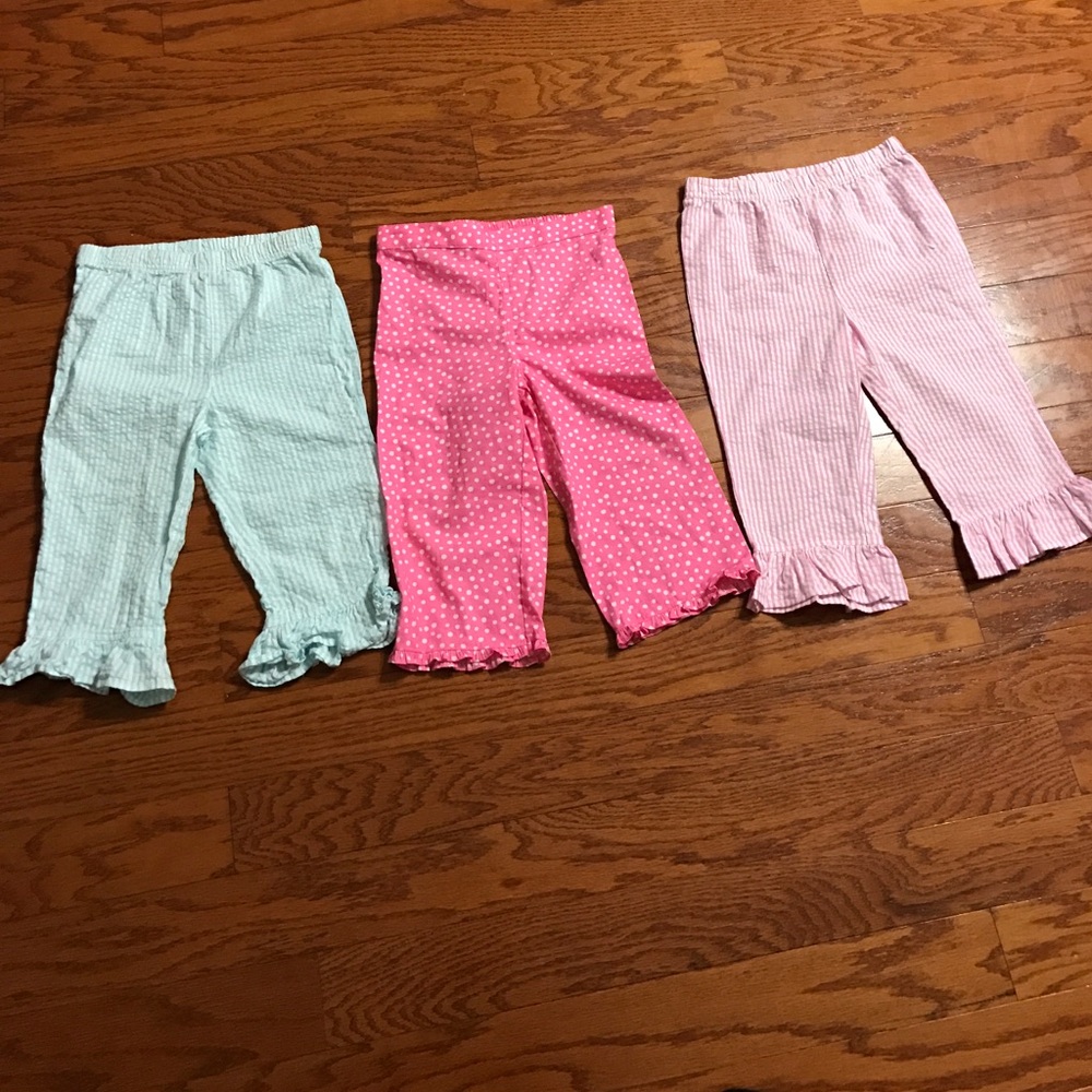 Spring little girl capris