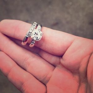 14kt Wedding Set